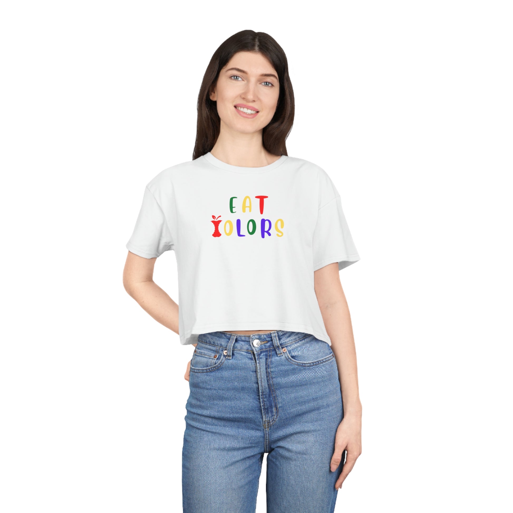 "EAT COLORS" Crop Top - Eat Colors