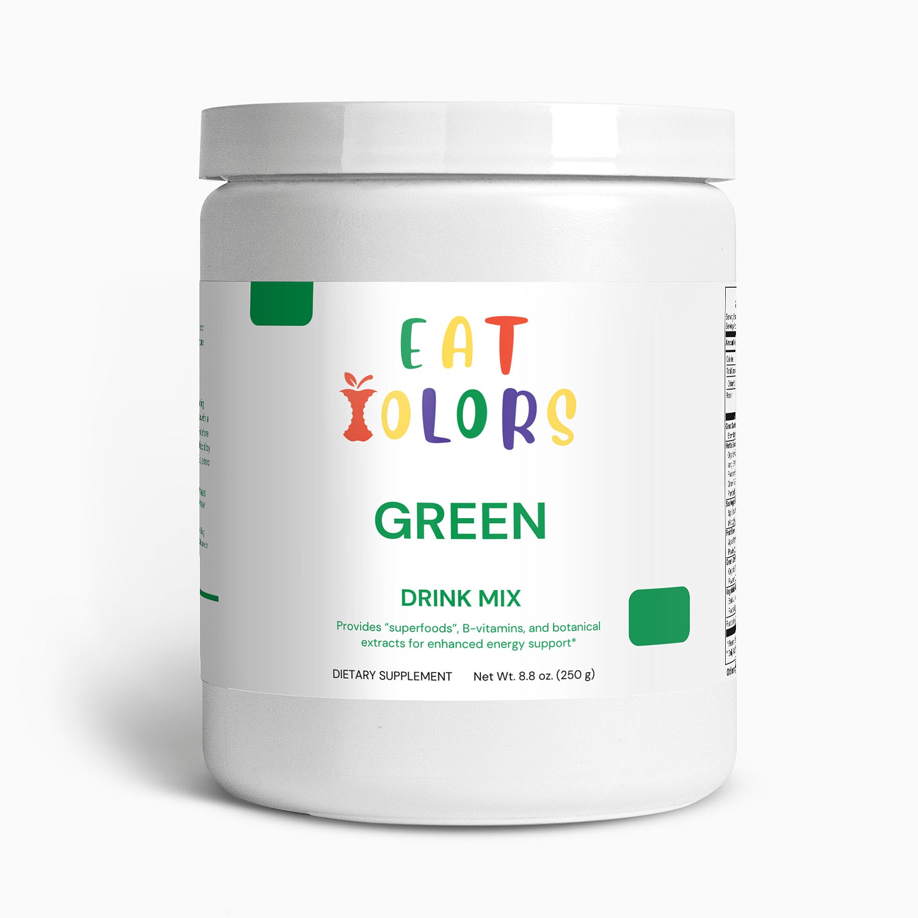 "GREEN" Drink Mix - Eat Colors