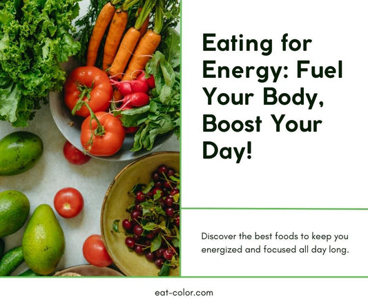 Boost Your Energy Levels With Proper Nutrition