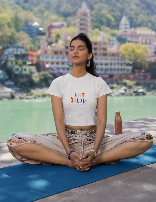 "EAT COLORS" Crop Top - Eat Colors