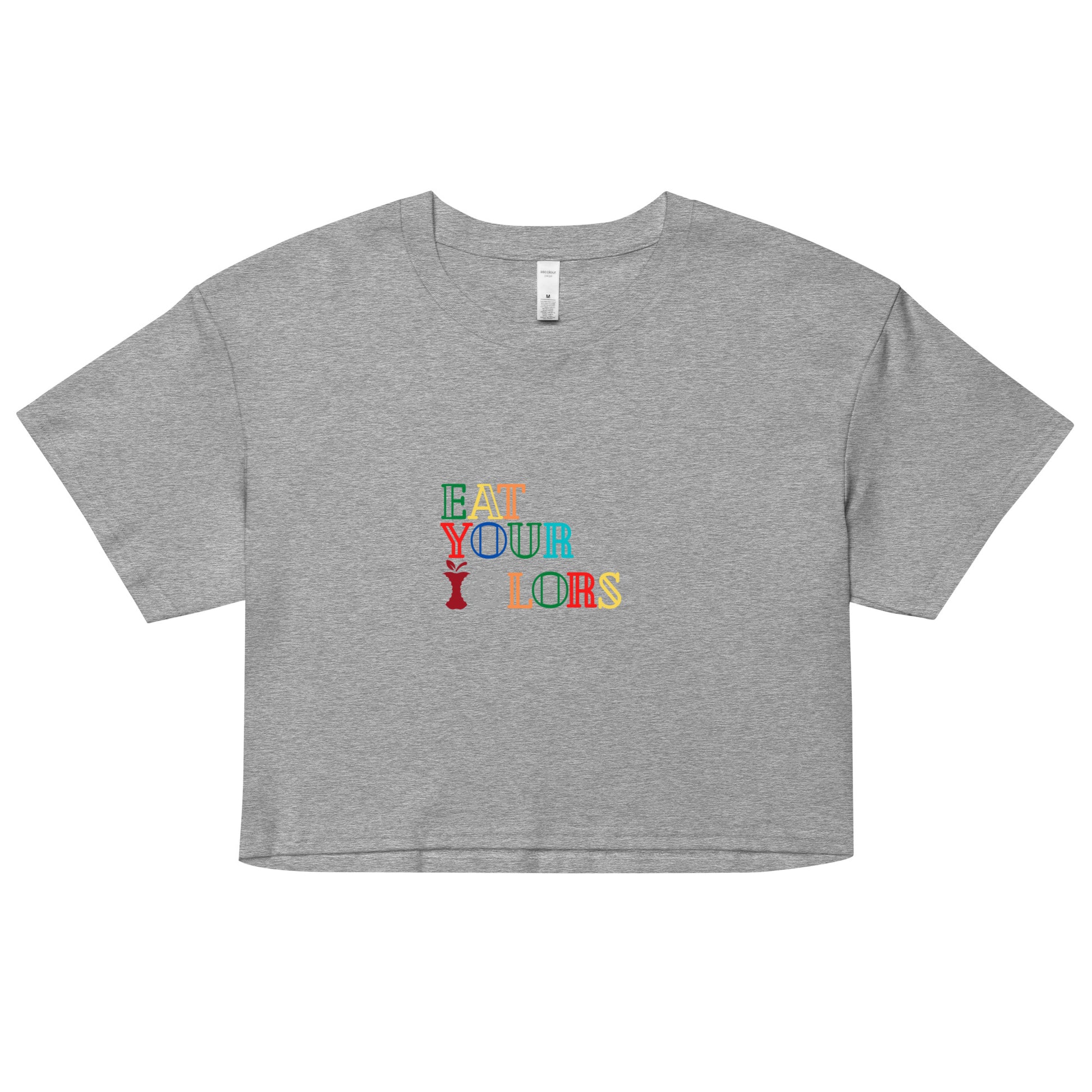 Eat Colors crop top - Kerry in the Kitchen Merchandise