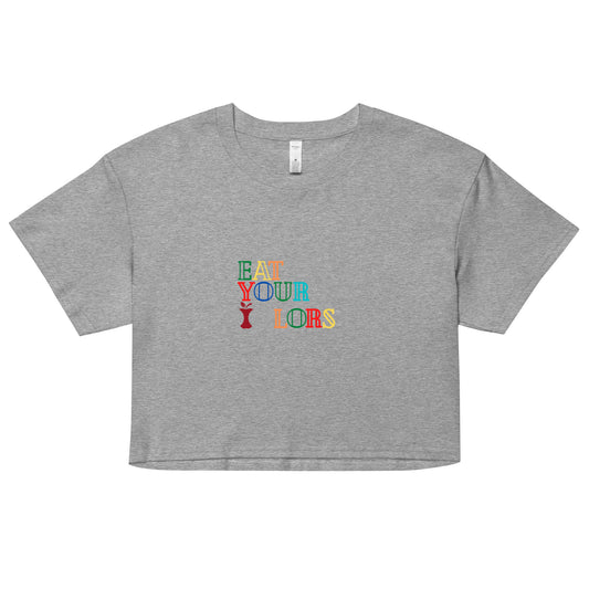 Eat Colors crop top - Kerry in the Kitchen Merchandise