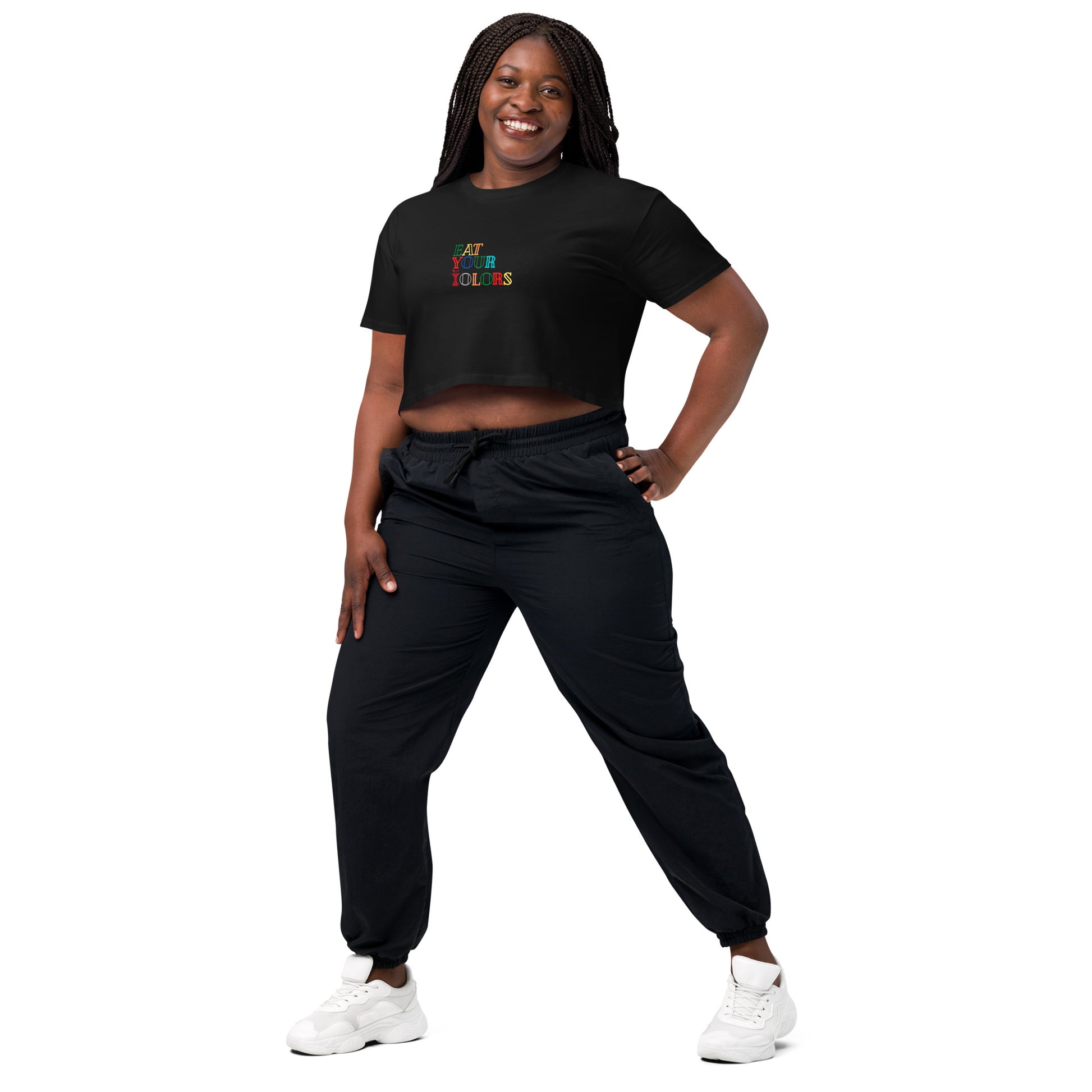 Eat Colors crop top - Kerry in the Kitchen Merchandise