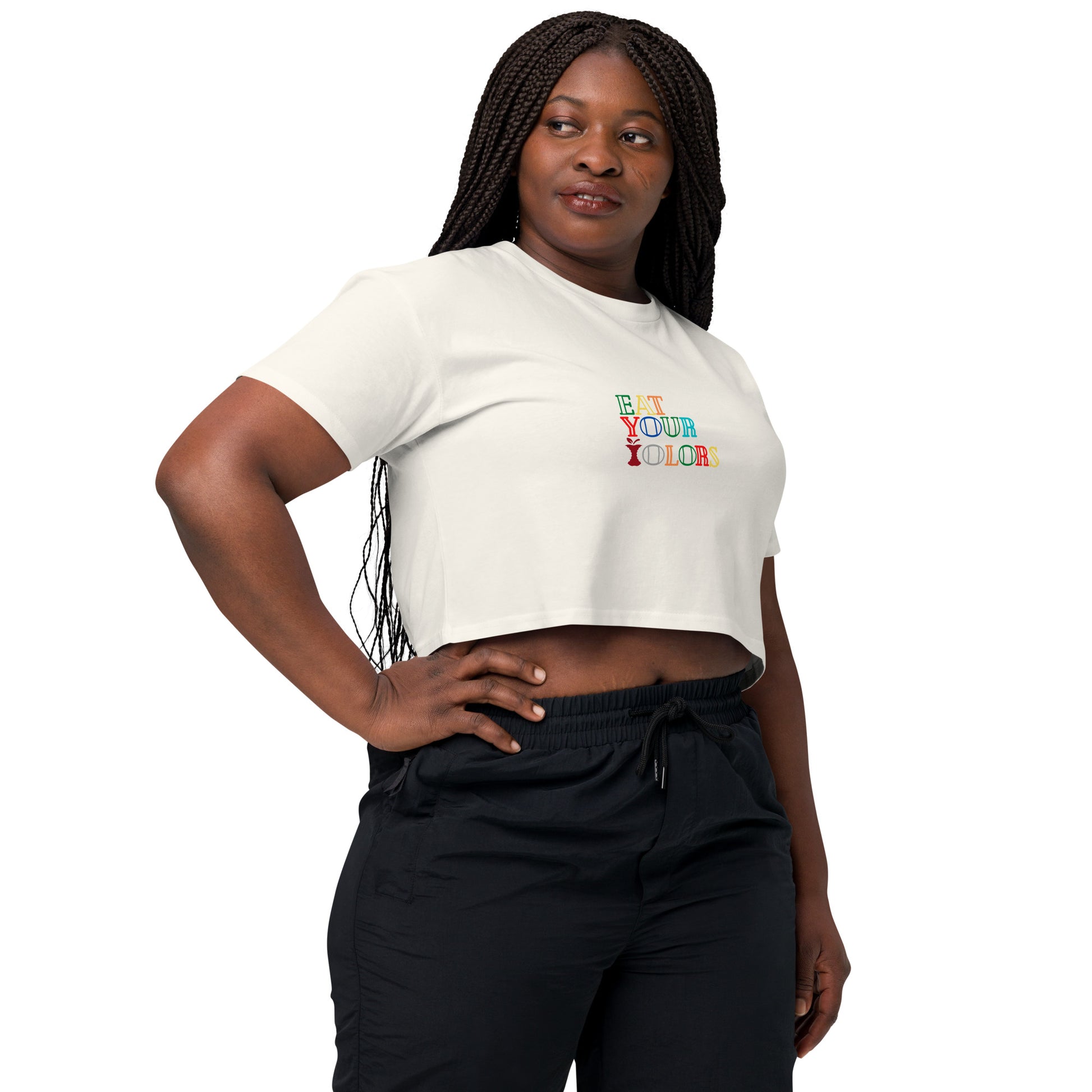 Eat Colors crop top - Kerry in the Kitchen Merchandise